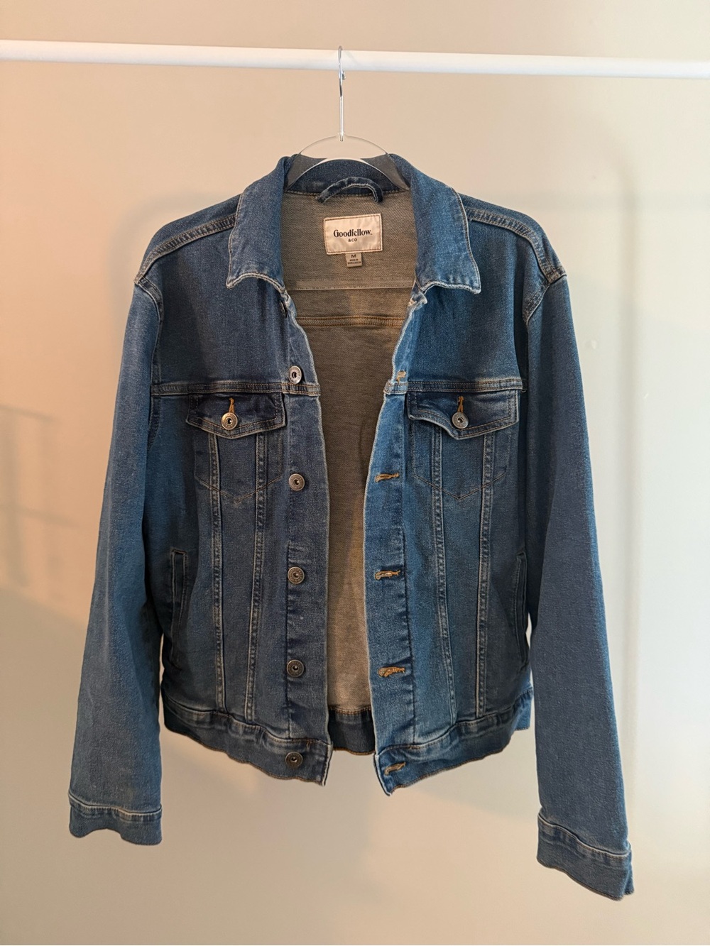 Goodfellow & Co Medium Blue Denim Jacket